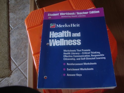 9781886693302: Health and Wellness Student Workbook / Teacher Edition, Achieving Health Literacy