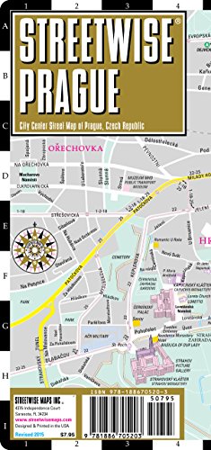 Stock image for Streetwise Prague Map - Laminated City Center Street Map of Prague, Czech Republic for sale by Half Price Books Inc.