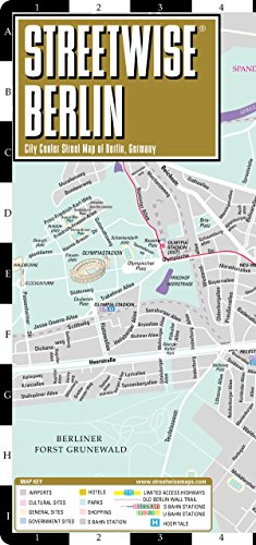 9781886705418: Streetwise Berlin: City Center Street Map of Berlin, Germany