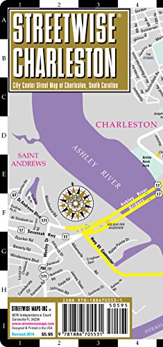 Immagine dell'editore per Streetwise Charleston: City Center Street Map of Charleston, South Carolina venduto da WorldofBooks