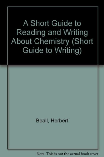 A Short Guide to Writing About Chemistry by Holly B. Davis [epub, pdf, doc, kindle]