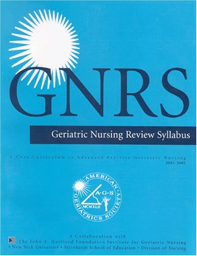 9781886775091: Geriatric Nursing Review Syllabus