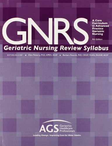 Stock image for Gnrs Geriatric Nursing Review Syllabus: A Core Curriculum in Advanced Practice Geriatric Nursing for sale by SecondSale