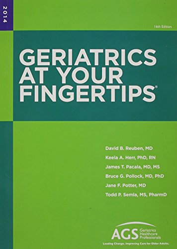 9781886775312: Geriatrics at Your Fingertips 2014