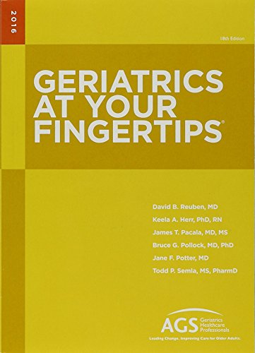 Imagen de archivo de Geriatrics at Your Fingertips 2016 a la venta por SecondSale