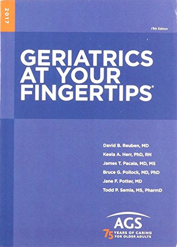 Beispielbild fr Geriatrics at Your Fingertips 2017 zum Verkauf von Better World Books