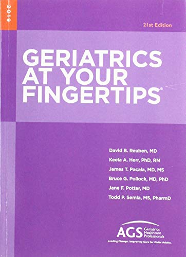 Beispielbild fr Geriatrics at Your Fingertips 2019 zum Verkauf von Better World Books