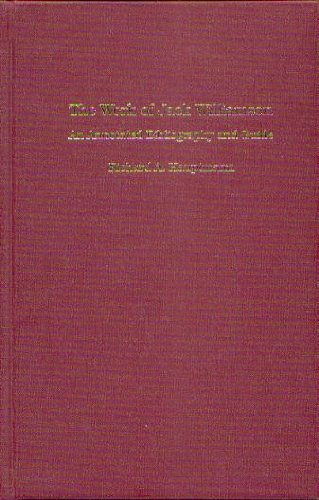 Beispielbild fr The Work of Jack Williamson: An Annotated Bibliography and Guide zum Verkauf von Archer's Used and Rare Books, Inc.