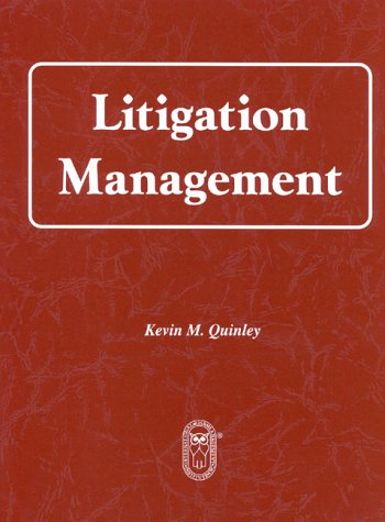 Stock image for Litigation Management for sale by -OnTimeBooks-