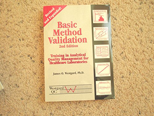 Imagen de archivo de Basic Method Validation: Training in Analytical Quality Management for Healthcare Labs a la venta por ThriftBooks-Dallas