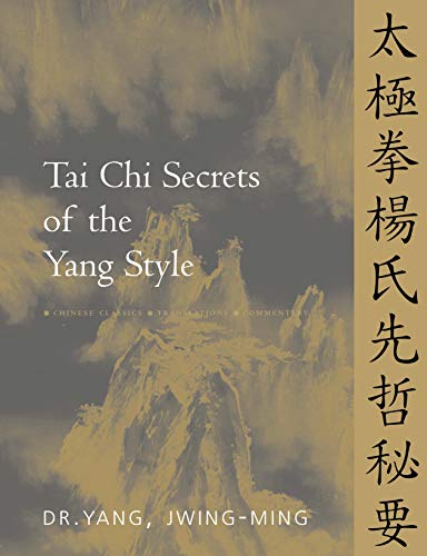 Stock image for Tai Chi Secrets of the Yang Style: Chinese Classics, Translations, Commentary for sale by New Legacy Books