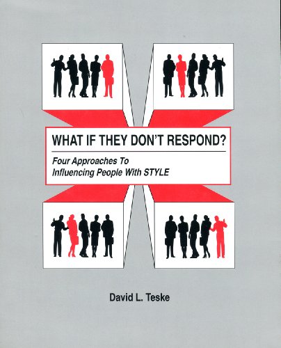 Beispielbild fr What If They Don't Respond? Four Approaches to Influencing People with Style zum Verkauf von Better World Books