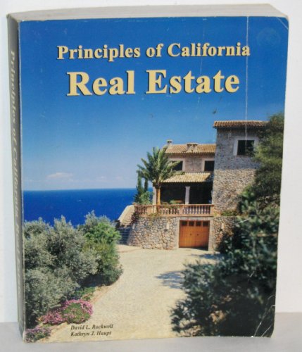 Beispielbild fr Principles of California Real Estate zum Verkauf von Irish Booksellers