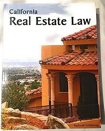Imagen de archivo de California Real Estate Law a la venta por SecondSale