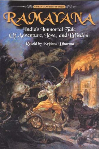 Beispielbild fr Ramayana: India's Immortal Tale of Adventure, Love and Wisdom zum Verkauf von medimops