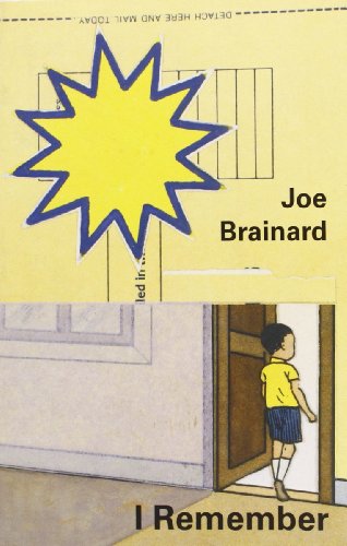 Stock image for Joe Brainard: I Remember for sale by Books Unplugged