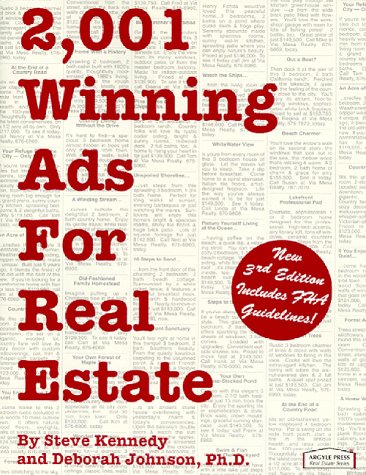 Imagen de archivo de 2,001 Winning Ads for Real Estate a la venta por Better World Books