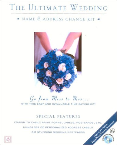 9781887169226: The Ultimate Wedding: Name & Address Change Kit