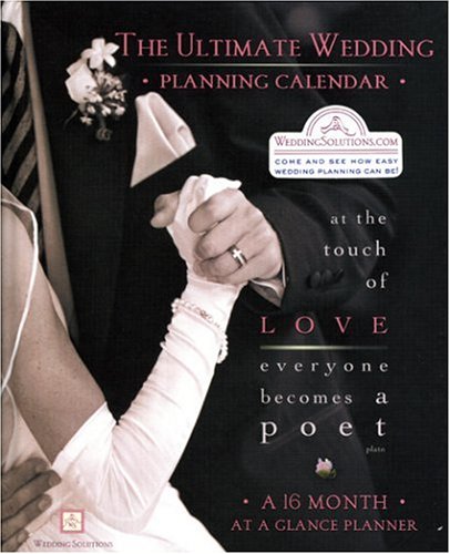 The Ultimate Wedding Planning Calendar: A 16-Month Organizer for Brides (9781887169295) by Lluch, Alex; Lluch, Elizabeth