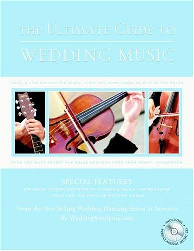 Stock image for The Ultimate Guide To Wedding Music for sale by Wonder Book