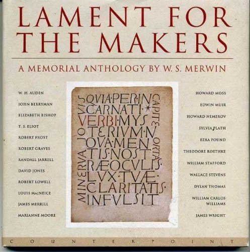 Stock image for Lament for the Makers: A Memorial Anthology for sale by SecondSale