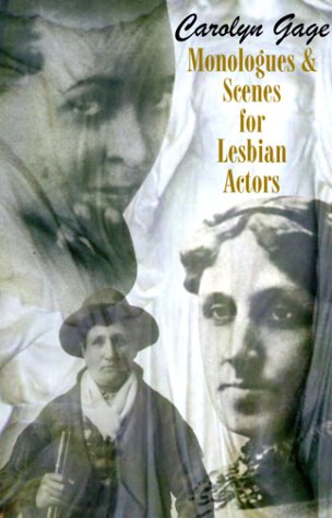 Beispielbild fr Monologues and Scenes for Lesbian Actors zum Verkauf von Bookmans