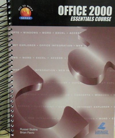 Stock image for Office 2000 Essentials Course (Off to Work 2000) for sale by SecondSale