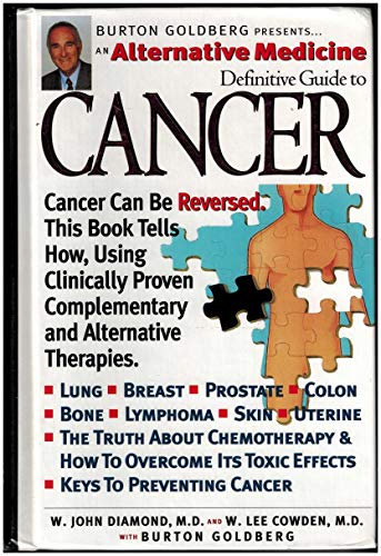 Imagen de archivo de Cancer: An Alternative Medicine Definitive Guide (Alternative Medicine Definitive Guides) a la venta por HPB Inc.