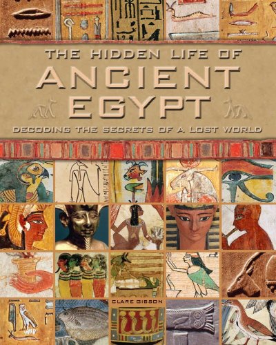 Imagen de archivo de The Hidden Life of Ancient Egypt: Decoding the Secrets of a Lost World by Gibson, Clare (2009) Hardcover a la venta por HPB-Red