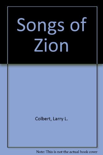 Stock image for Songs of Zion for sale by Books of Paradise