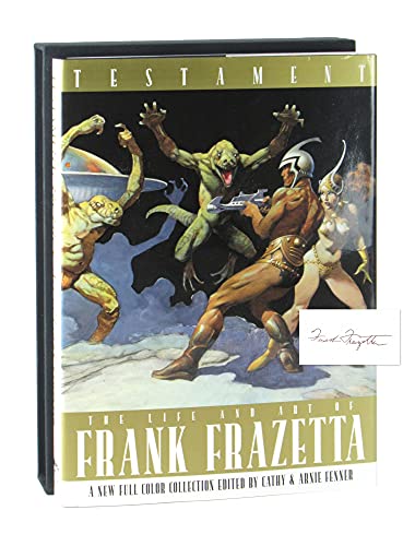 9781887424622: Testament: The Life and Art of Frank Frazetta