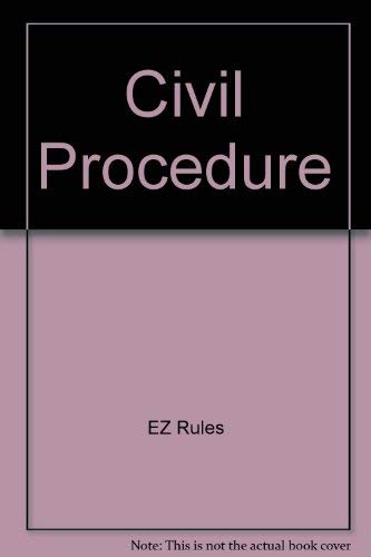 9781887426503: Civil Procedure