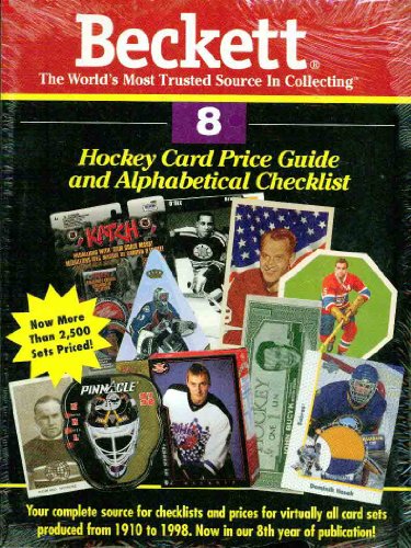 Stock image for Beckett Hockey Card Price Guide & Alphabetical Checklist (Beckett Hockey Card Price Guide, No 8) for sale by HPB-Ruby