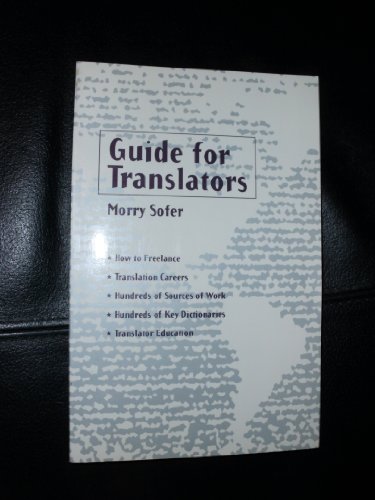 Imagen de archivo de The Translator's Handbook, 1997 a la venta por Better World Books
