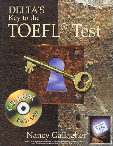 Imagen de archivo de Delta's Key to the TOEFL Test (Book and CD-Rom Edition) a la venta por HPB-Red