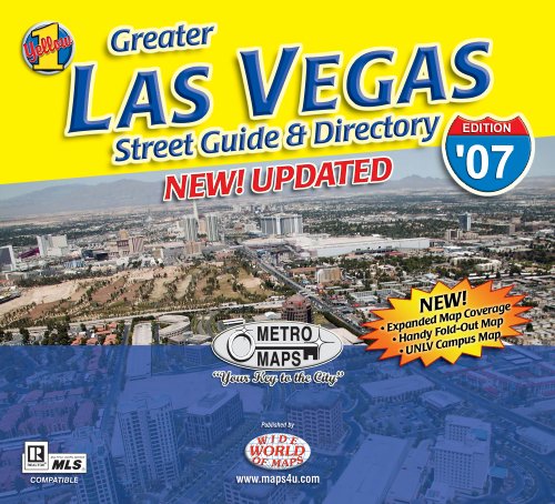 Stock image for Greater Las Vegas Street Guide & Directory '07 Edition for sale by HPB-Red