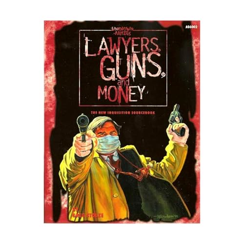 Imagen de archivo de Lawyers, Guns & Money: The New Inquisition Sourcebook (Unknown Armies) a la venta por Half Price Books Inc.