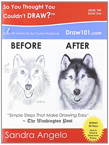 Stock image for So You Thought You Couldn't Draw?: Draw 101 Home Study Course Workbook: Level 101 (1) (30 Minute Art Series) for sale by Book Deals