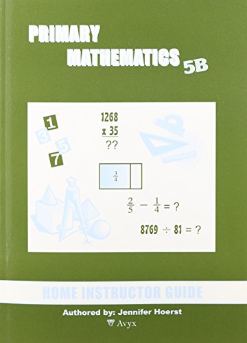 Beispielbild fr Singapore Primary Mathematics 5B Home Instructor Guide zum Verkauf von Goodwill Books