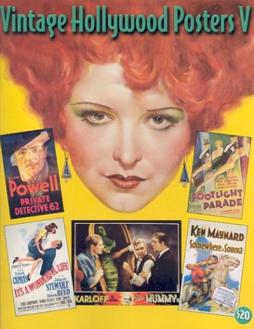 Imagen de archivo de Vintage Hollywood Posters 5 a la venta por HPB-Diamond