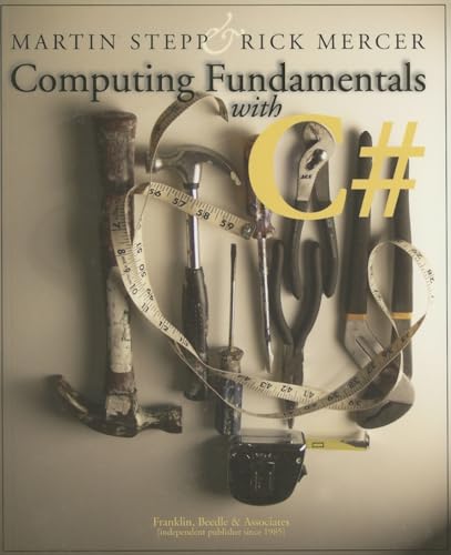 Stock image for Computing Fundamentals With C# for sale by HPB-Emerald