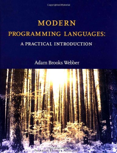 Stock image for Modern Programming Languages: A Practical Introduction for sale by Hay-on-Wye Booksellers
