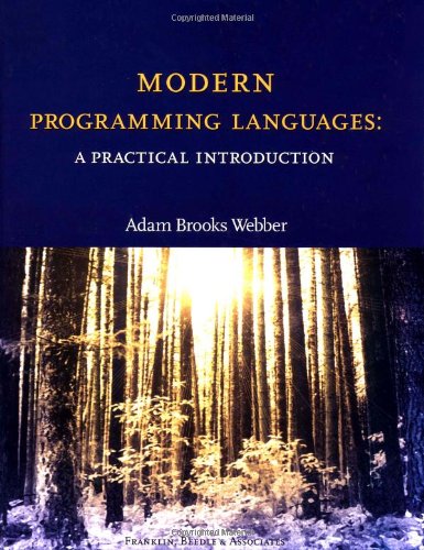 9781887902762: Modern Programming Languages: A Practical Introduction