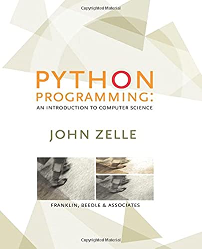 Stock image for Python Programming: An Introduction to Computer Science for sale by Jenson Books Inc