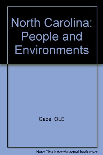 Beispielbild fr North Carolina: People and Environments, 2nd Ed. zum Verkauf von Reader's Corner, Inc.