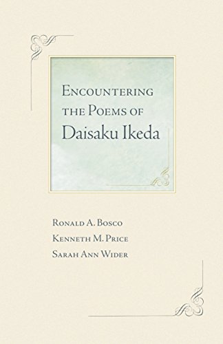 9781887917131: Encountering the Poems of Daisaku Ikeda