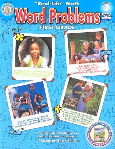 Imagen de archivo de Word Problems: First Grade (Real-Life Math) a la venta por zeebooks