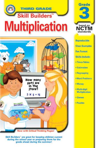 Beispielbild fr Multiplication Third Grade zum Verkauf von Better World Books