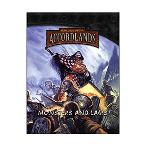 Imagen de archivo de Warlords of the Accordlands: Monsters and Lairs a la venta por Adventures Underground