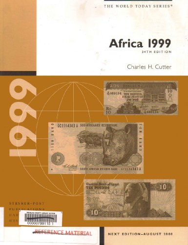 Imagen de archivo de Africa 1999 34th Edition a la venta por Neatstuff